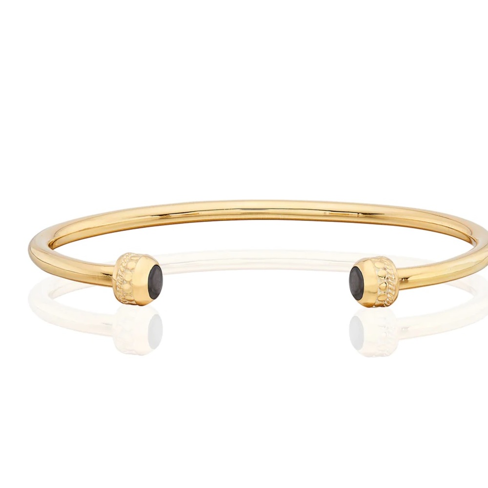 Anna Beck Grey Sapphire Open Cuff NWB